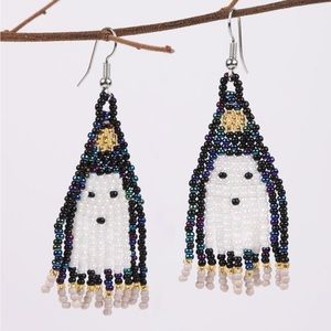 Ghost beaded Earrings